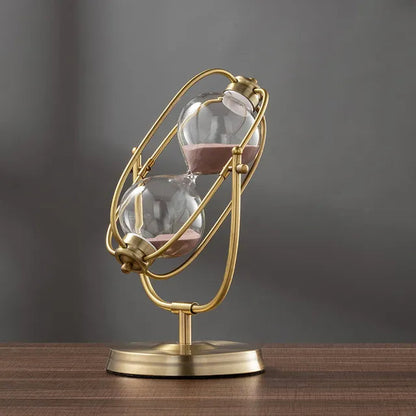 360° Rotating Metal Sand Hourglass